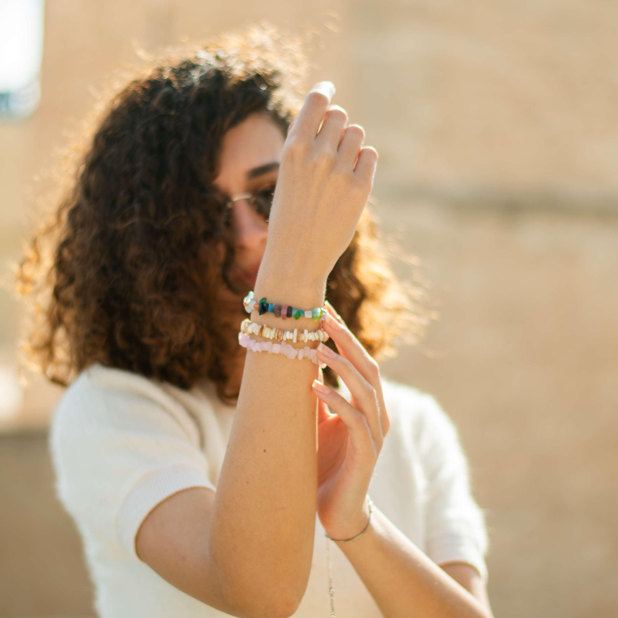 Pack de trois bracelet perles unisexe