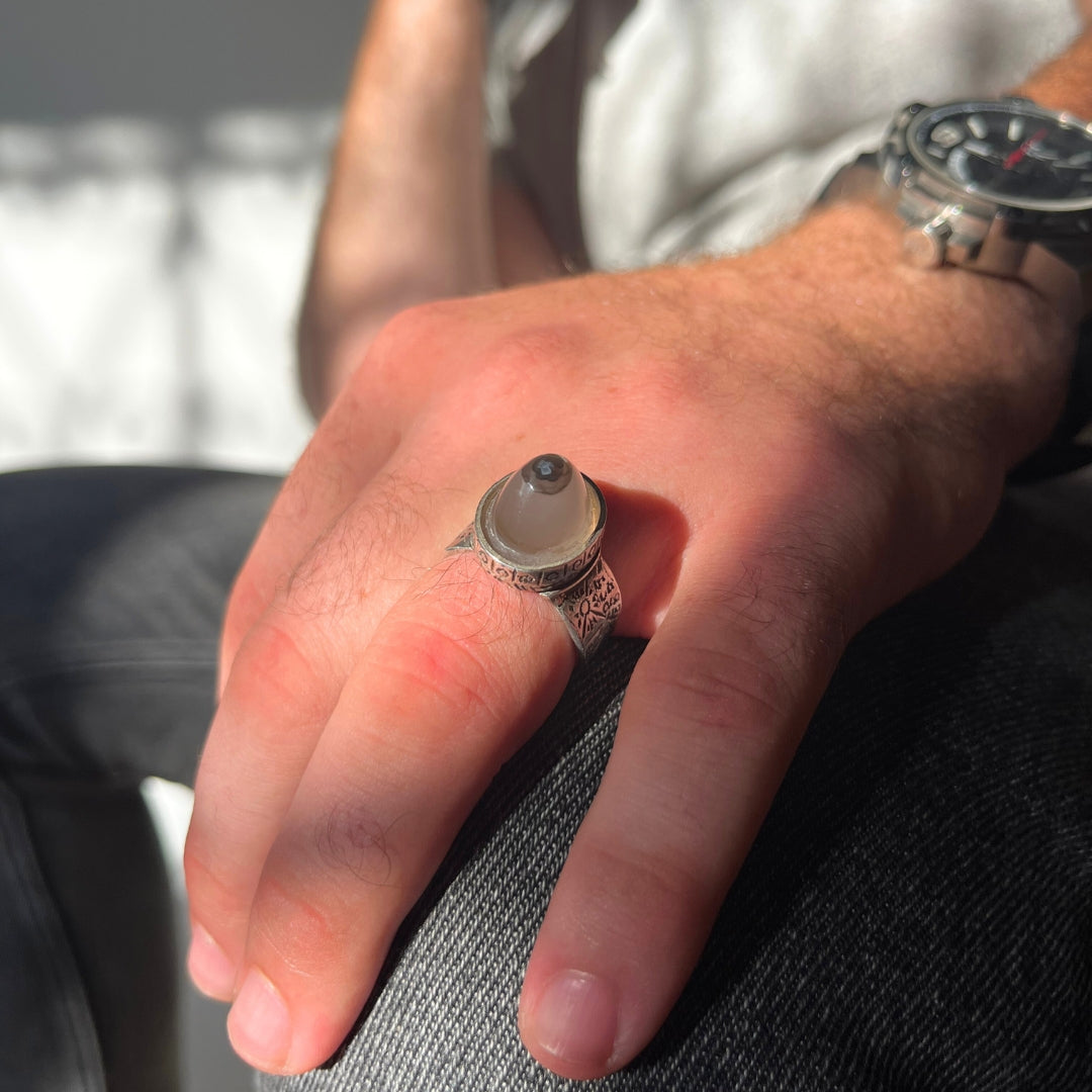 Bague Chevalière Aqeeq Souleimani