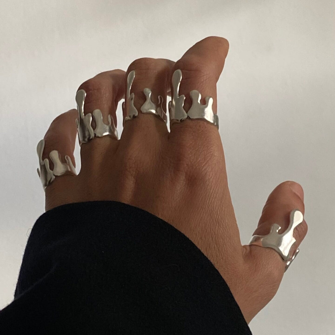 RHEA 925 silver handmade ring