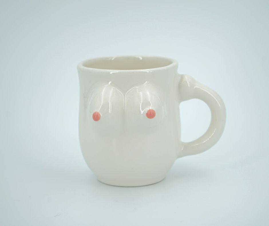 FOUFOUN® Mug Boobs White