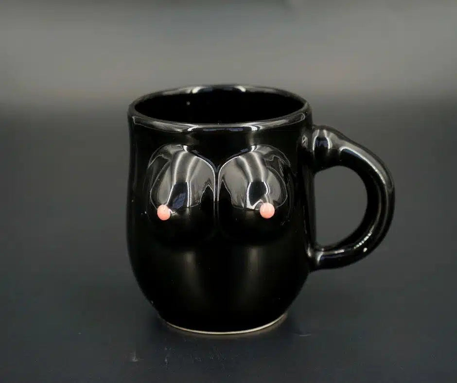 FOUFOUN® Mug Boobs Black