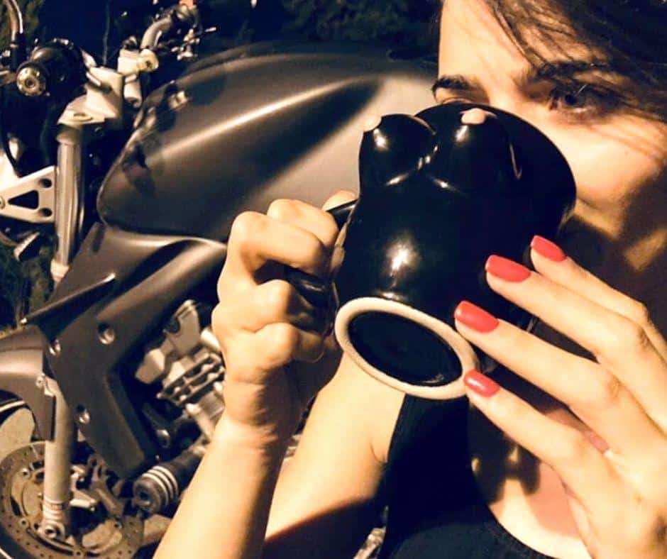 FOUFOUN® Mug Boobs Black