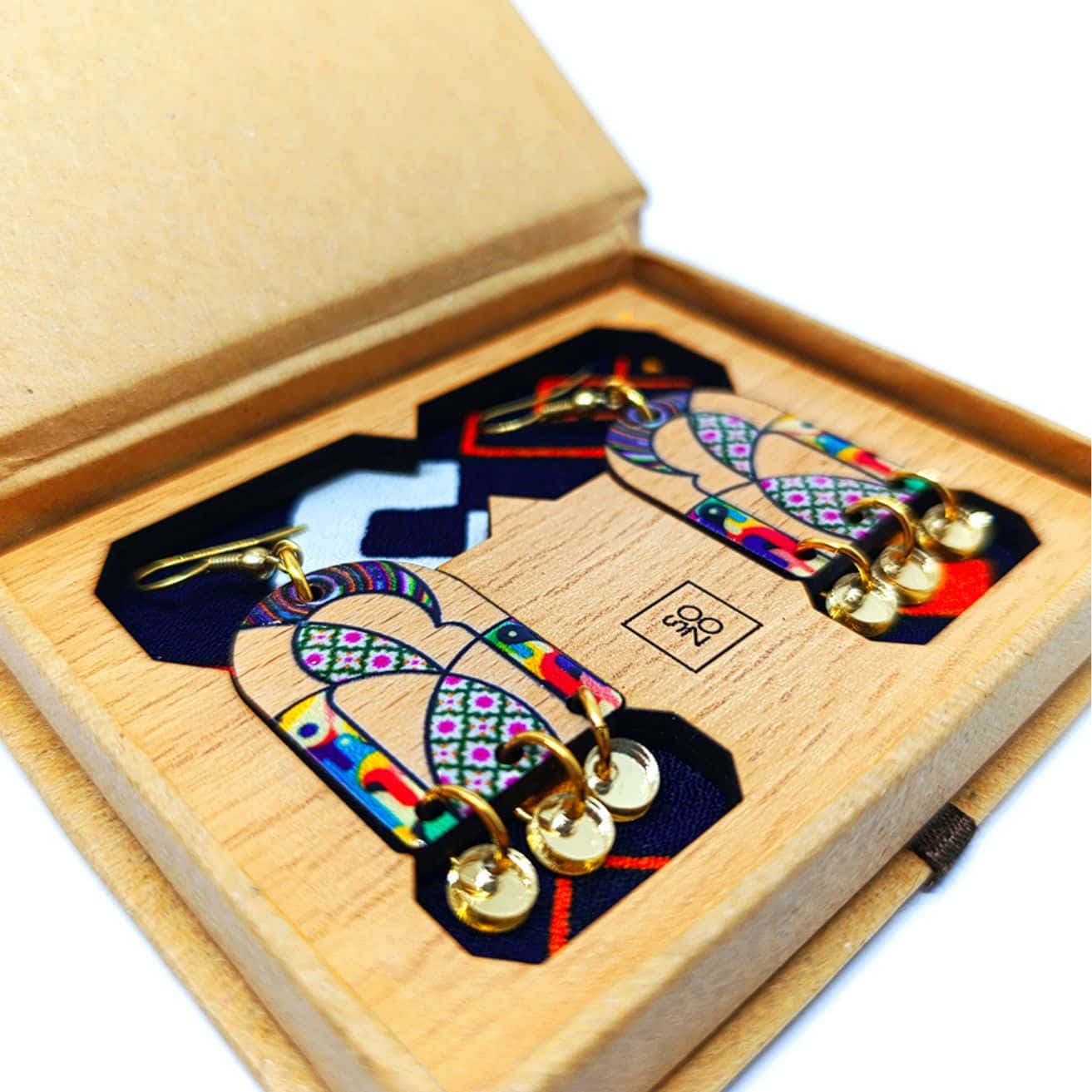 Medina Art Berber wooden earrings