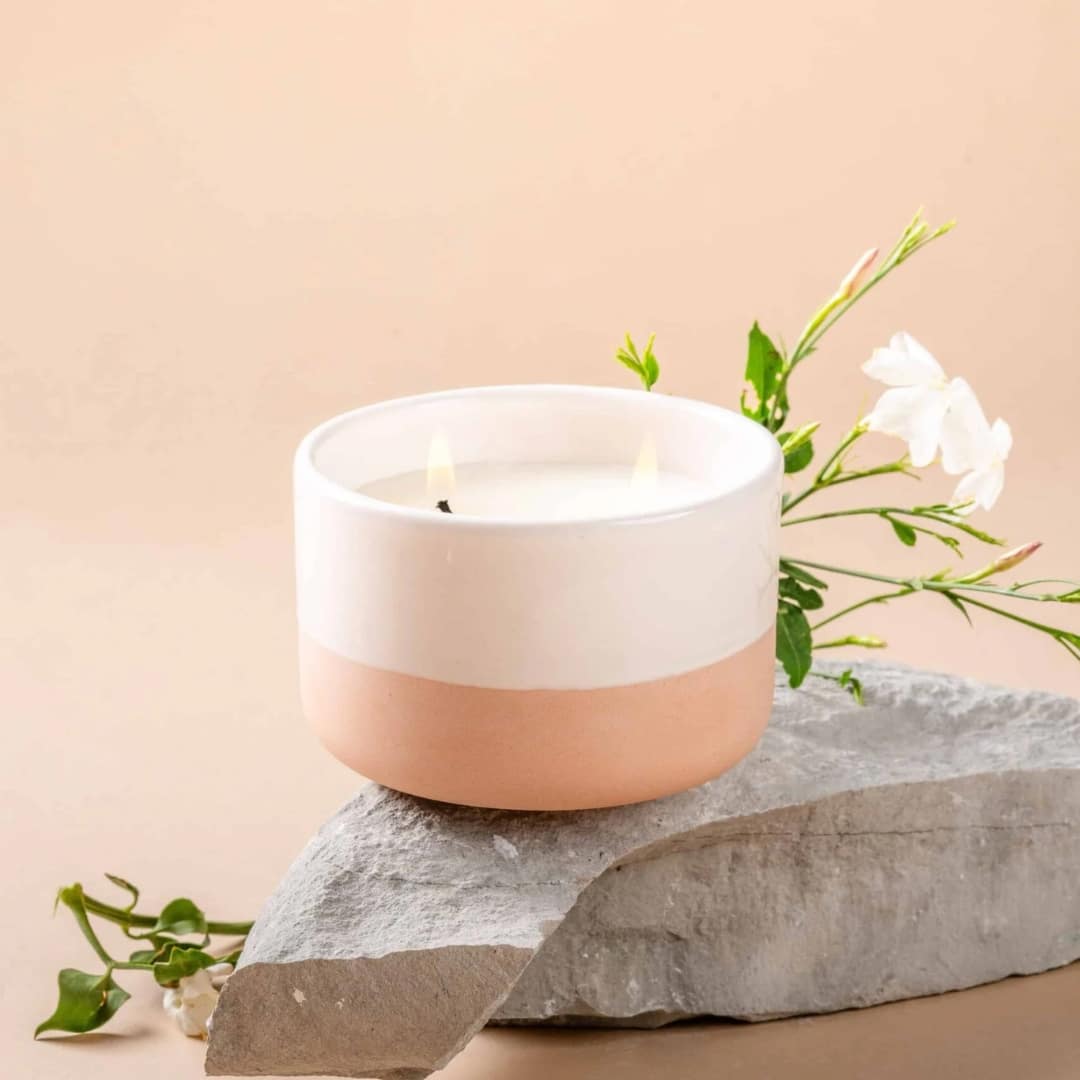 Wild Jasmine Candle - Jasmine scented handmade candle