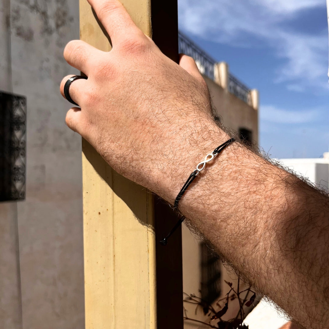 Bracelets INFINI ajustable pour couple
