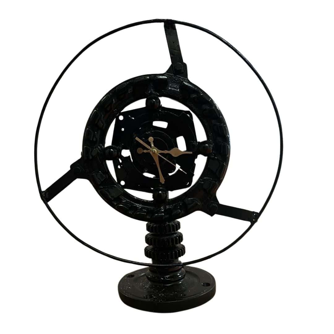Montre Circulaire Upcyclée - Éclat Indus & Écolo