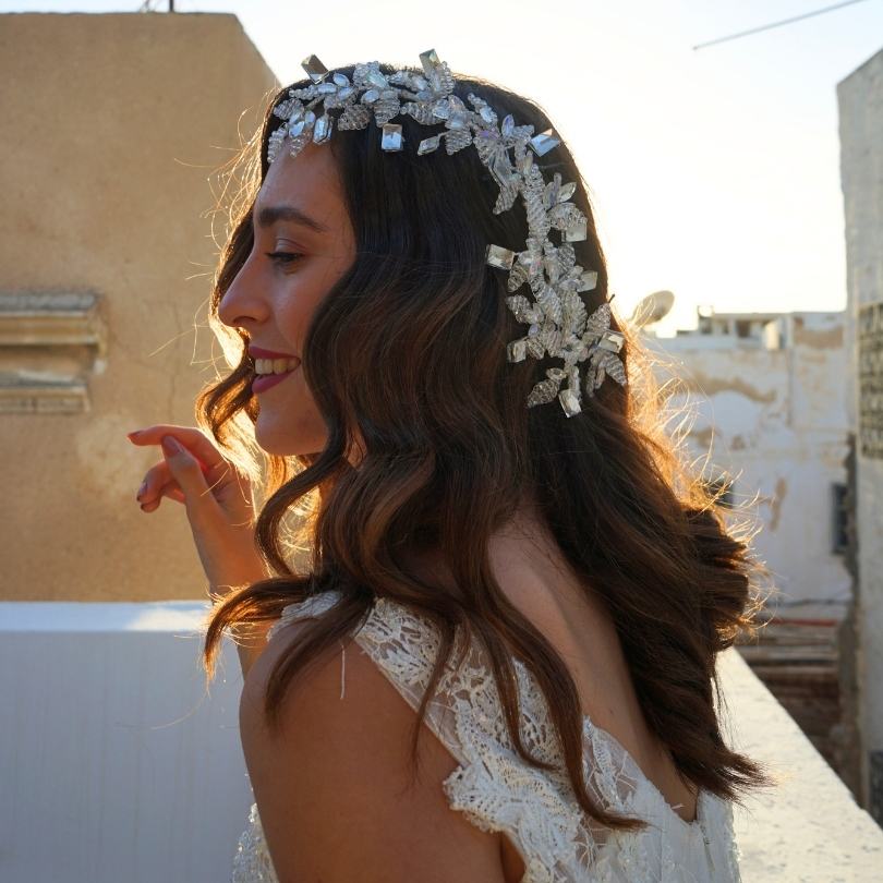 Brooch, Bridal Hairpiece, Wedding Hairpiece Bridal Headband Bridal Hair Piece Bridal Hairstyle Wedding Hairstyle Wedding Hair Accessories Flower Hair