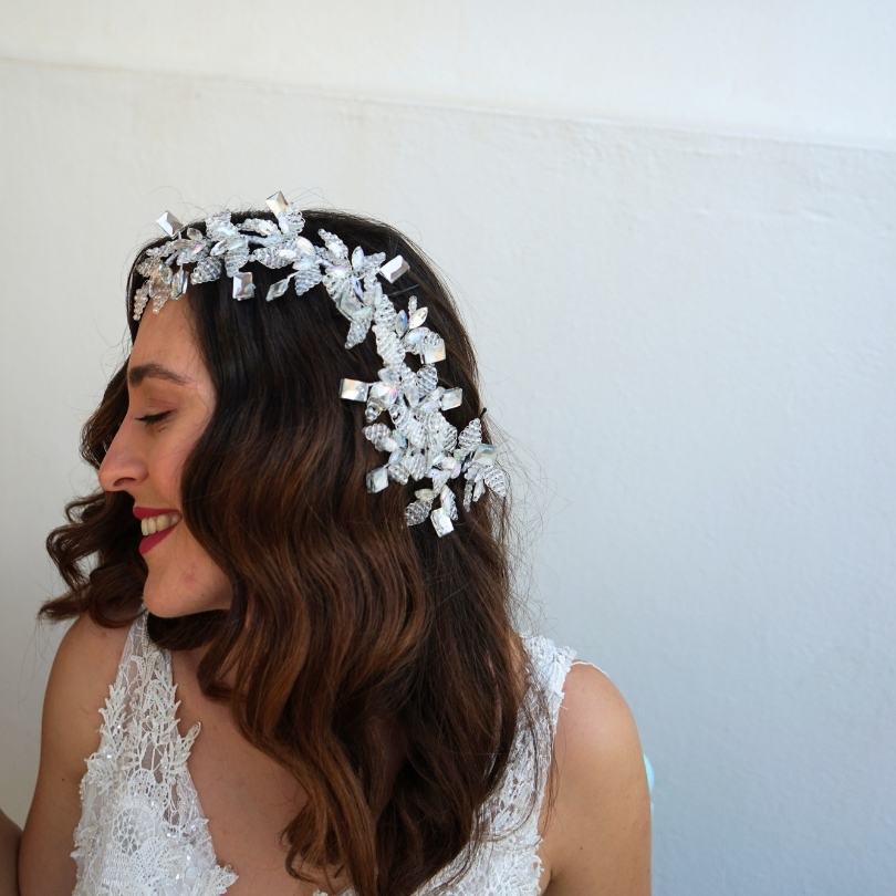 Brooch, Bridal Hairpiece, Wedding Hairpiece Bridal Headband Bridal Hair Piece Bridal Hairstyle Wedding Hairstyle Wedding Hair Accessories Flower Hair