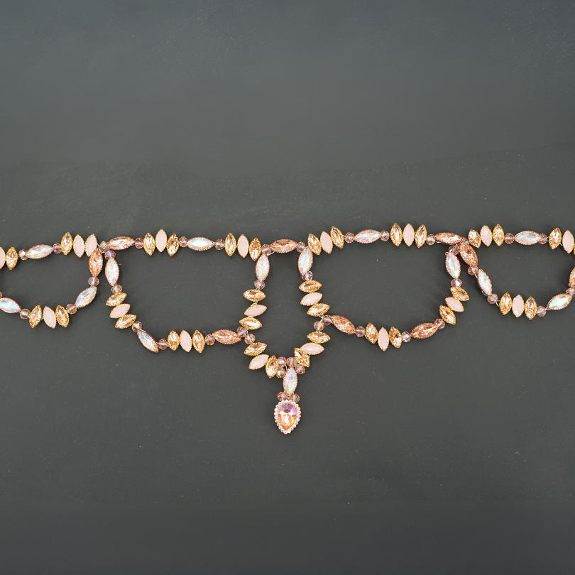 Wedding hair pin,Pink pearl wedding hair piece for bride,Pearl bridal comb,Wedding accessories,Bridal jewelry
