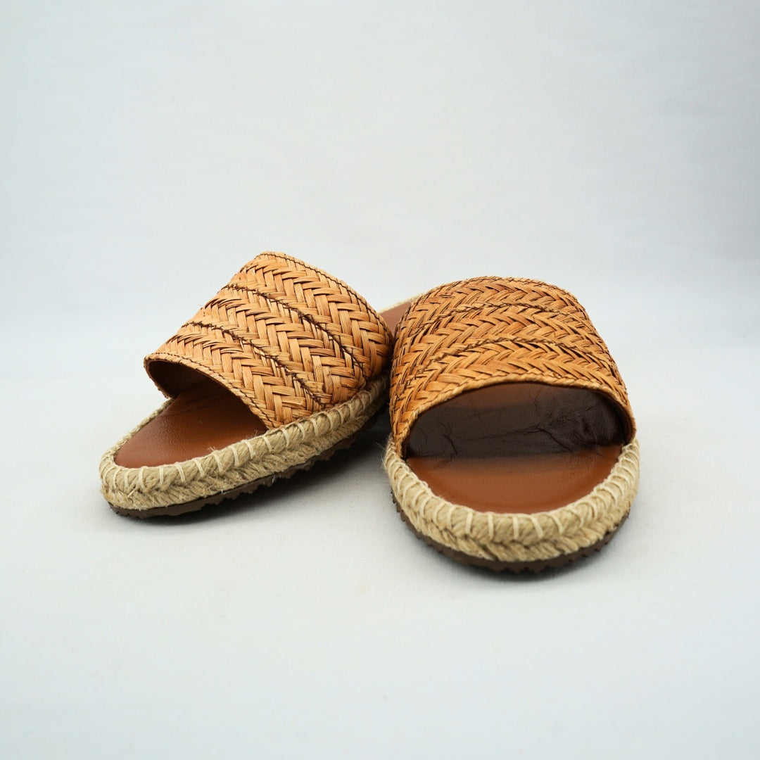 Chaussures d’été en fibre naturelle