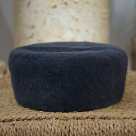 Chechia tunisienne grise en laine