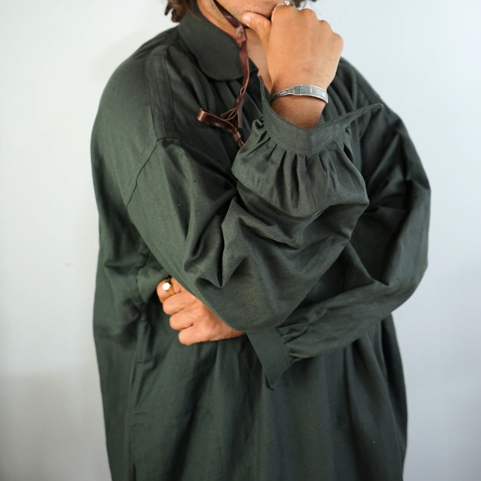 Blouza djerbienne homme en lin et coton style bohème chic