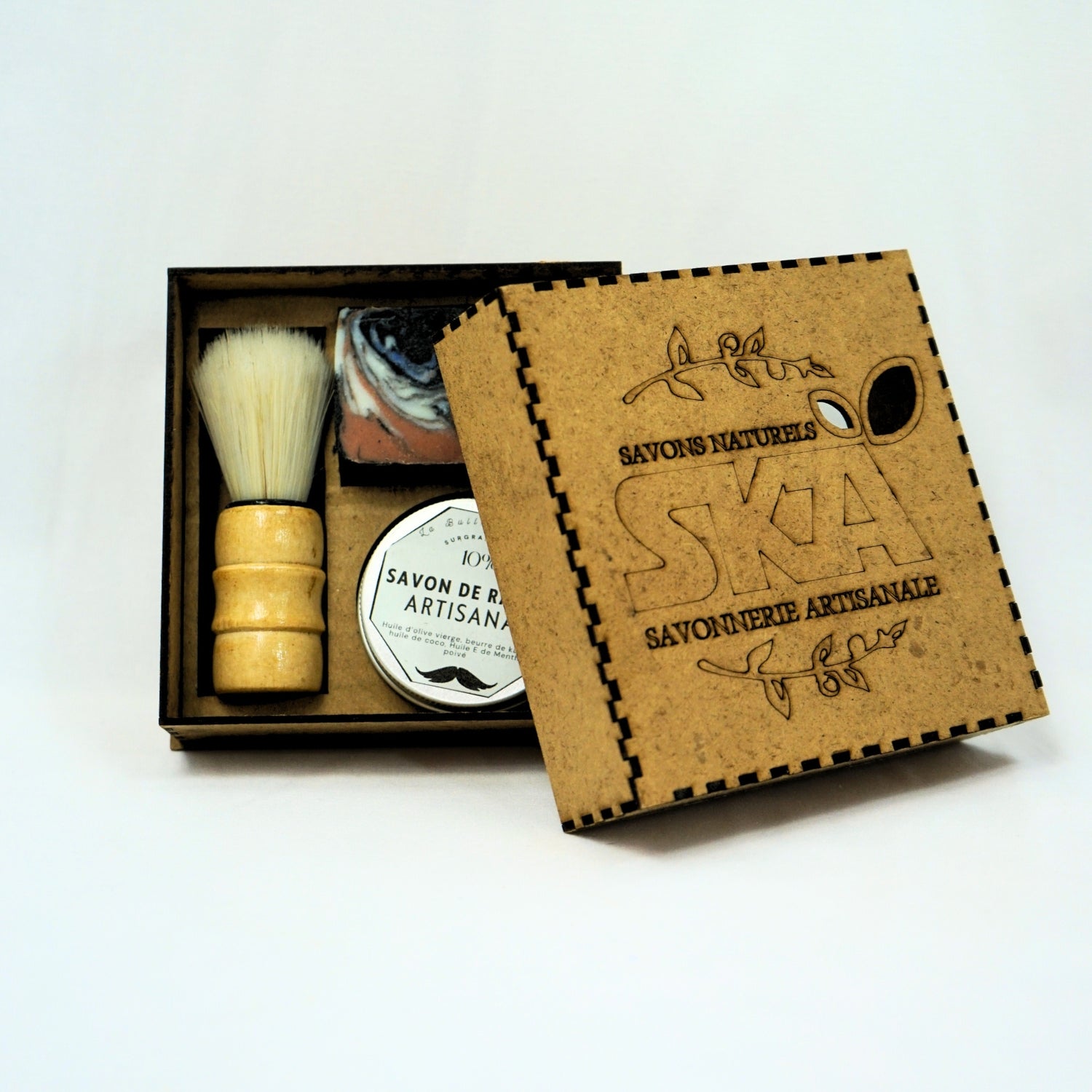 Coffret rasage premium : l'art du rasage artisanal à portée de main