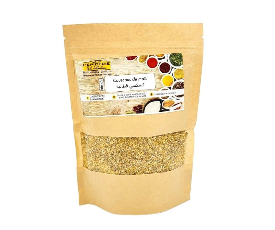 couscous de maïs كسكسي قطانية
