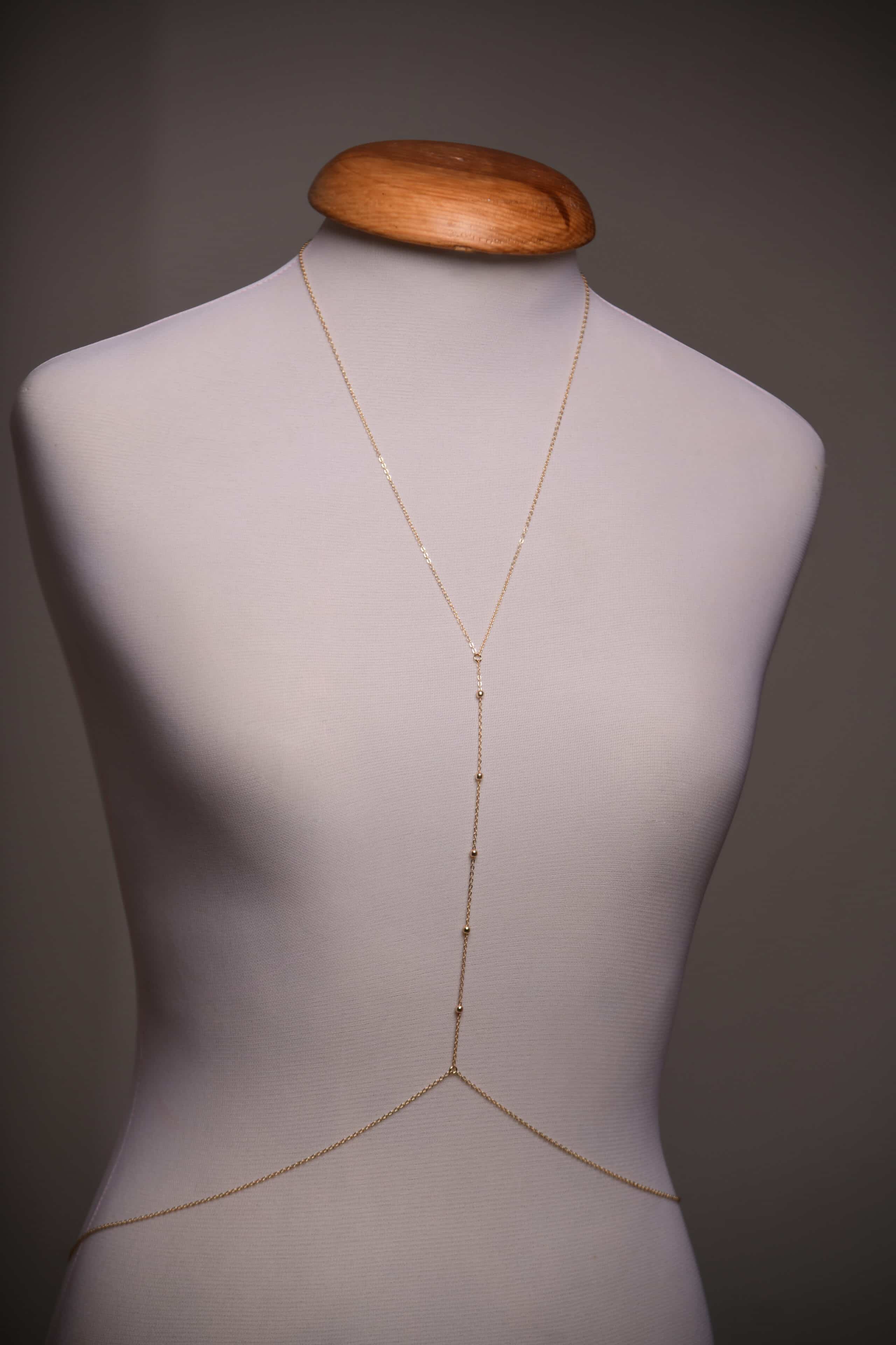 Stainless steel body chain - Body chain mixed