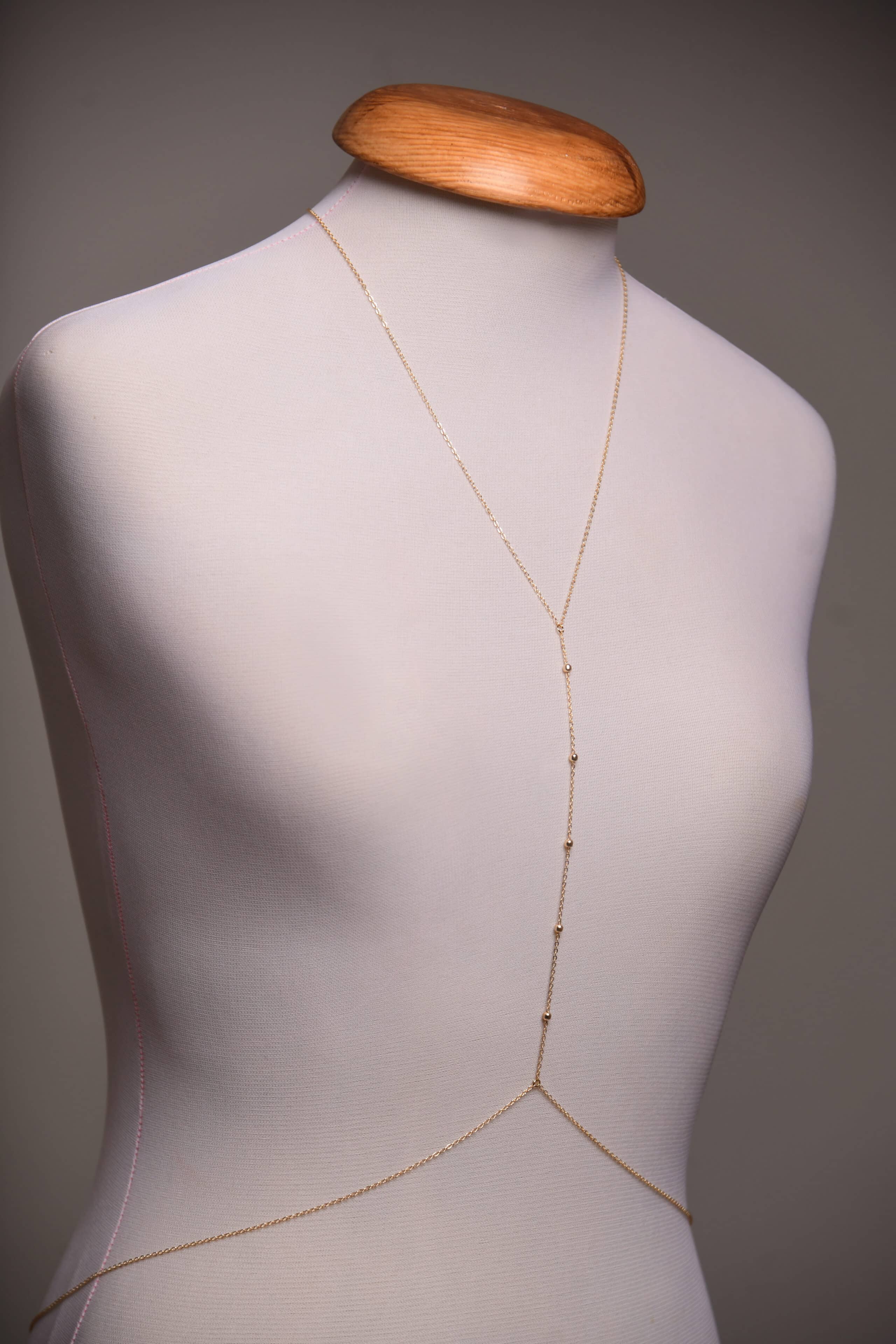 Stainless steel body chain - Body chain mixed