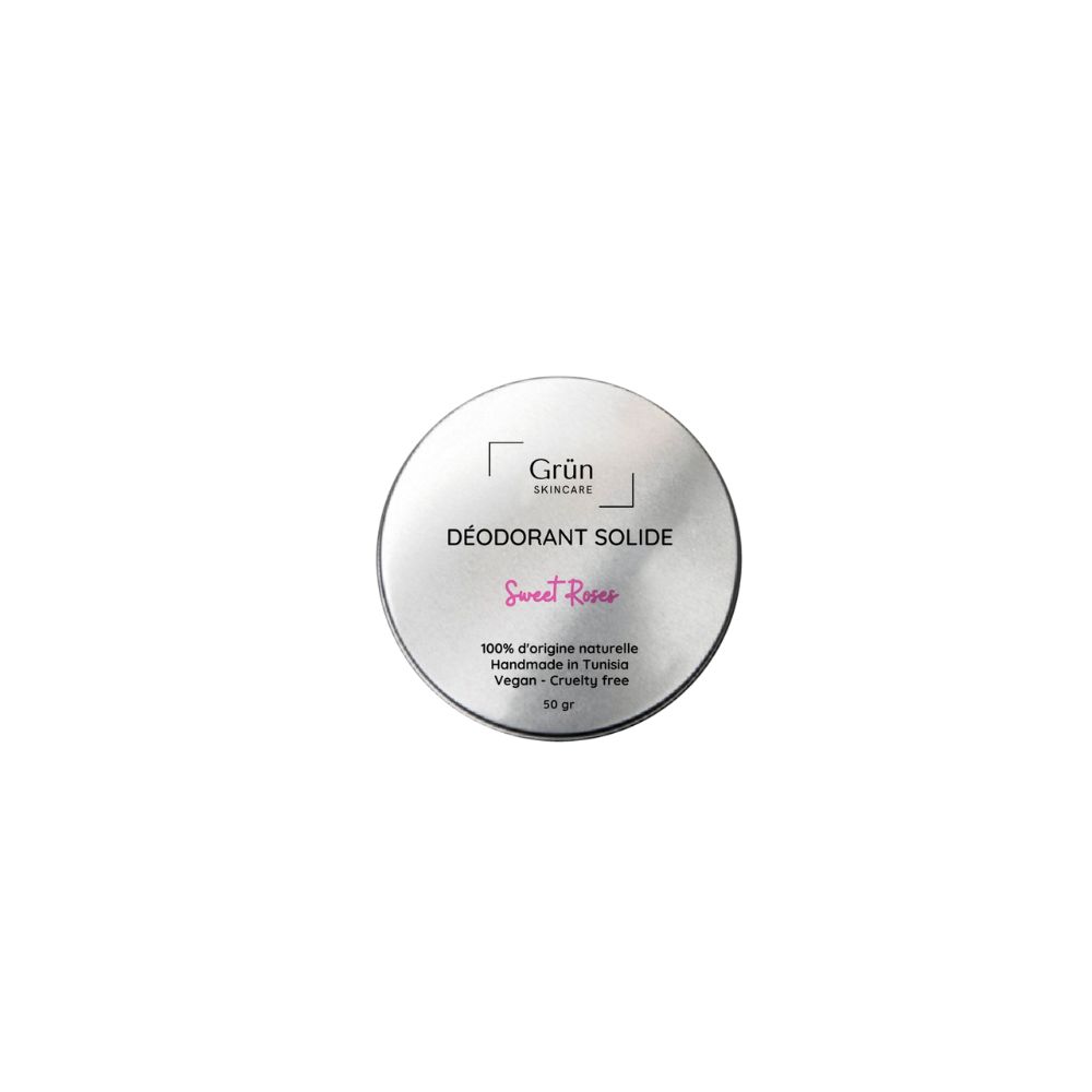 Déodorant solide Sweet Roses - 50 gr