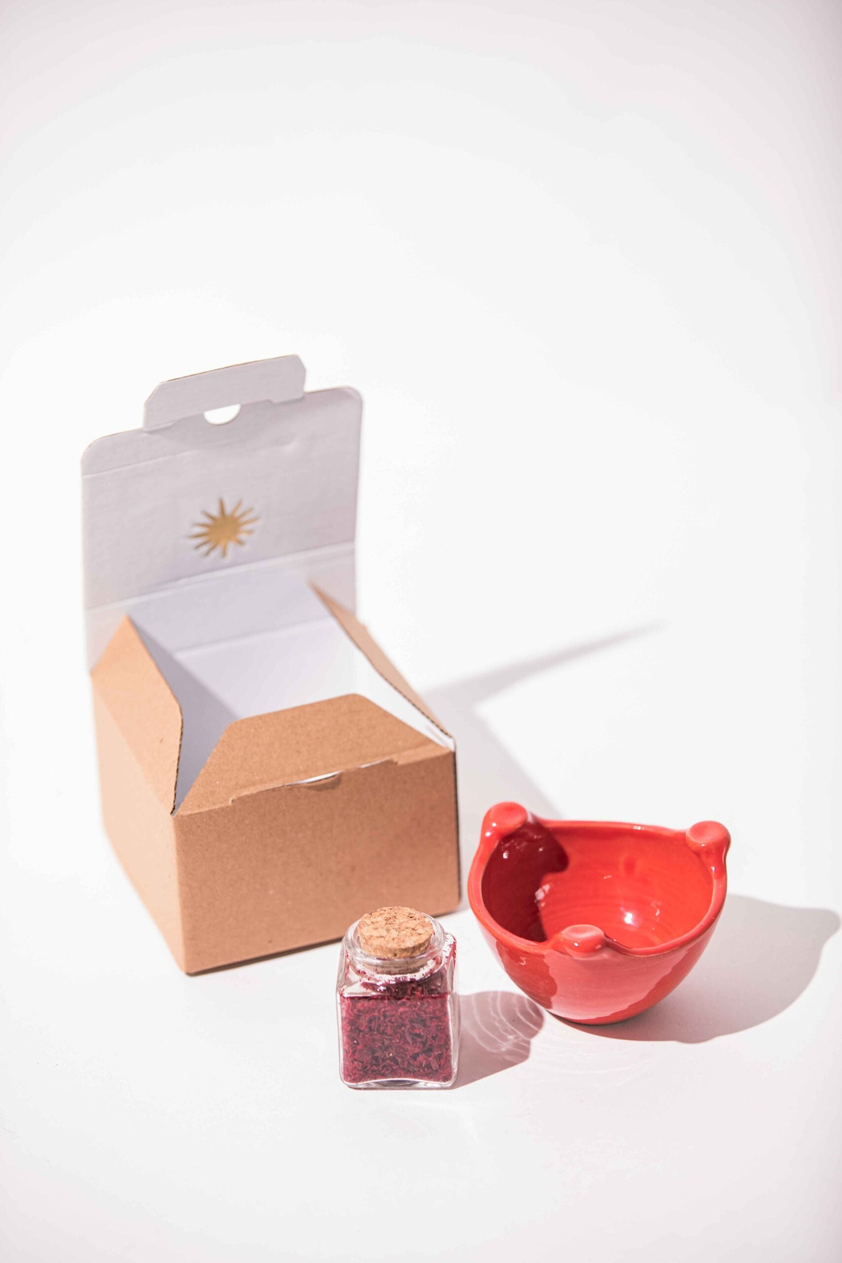 Brûleur d'encens mini "Kanoun" en céramique