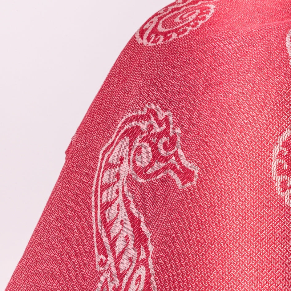 Fouta Tissage Jacquard motif hippocampe en coton