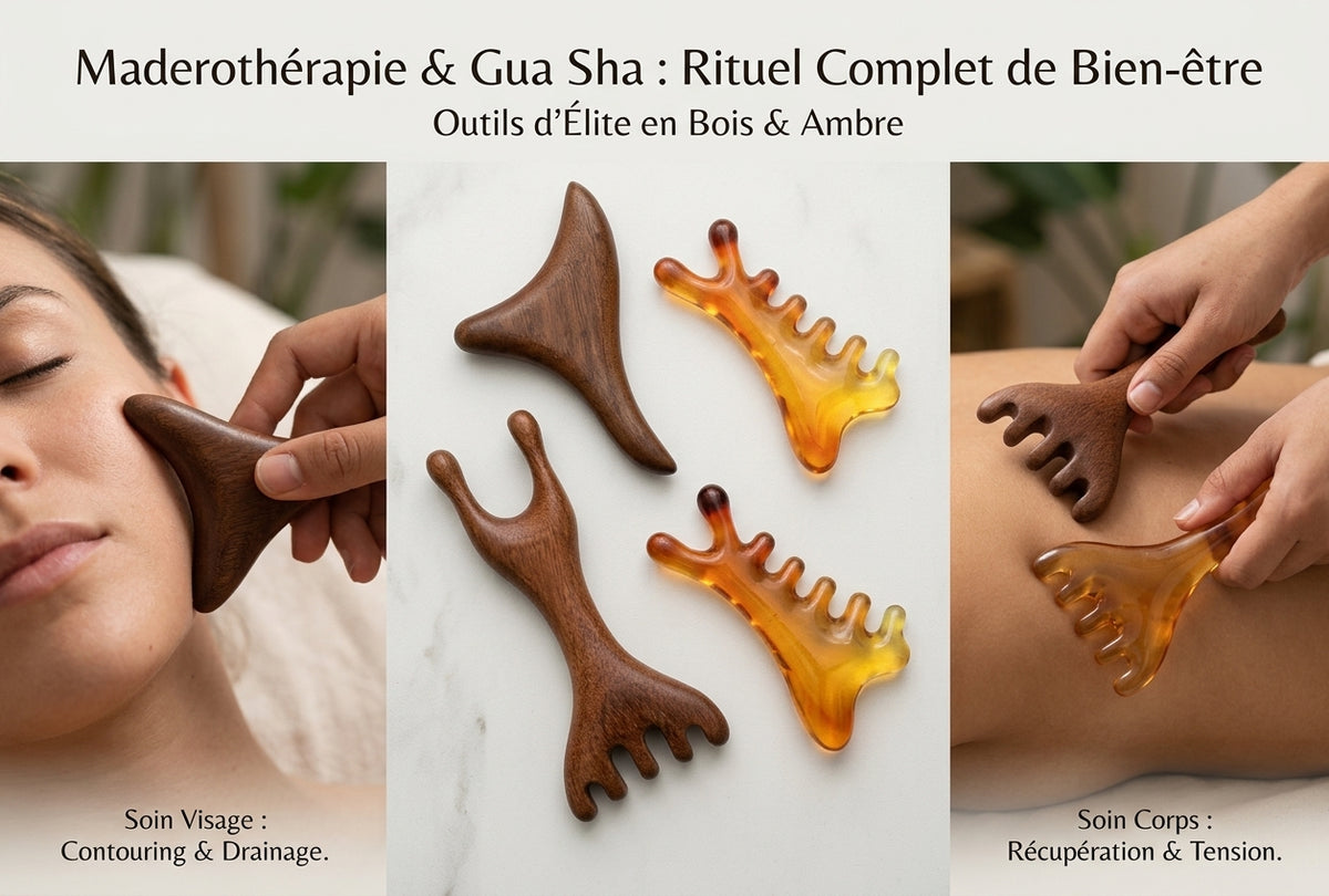 Brossse de massage en bois