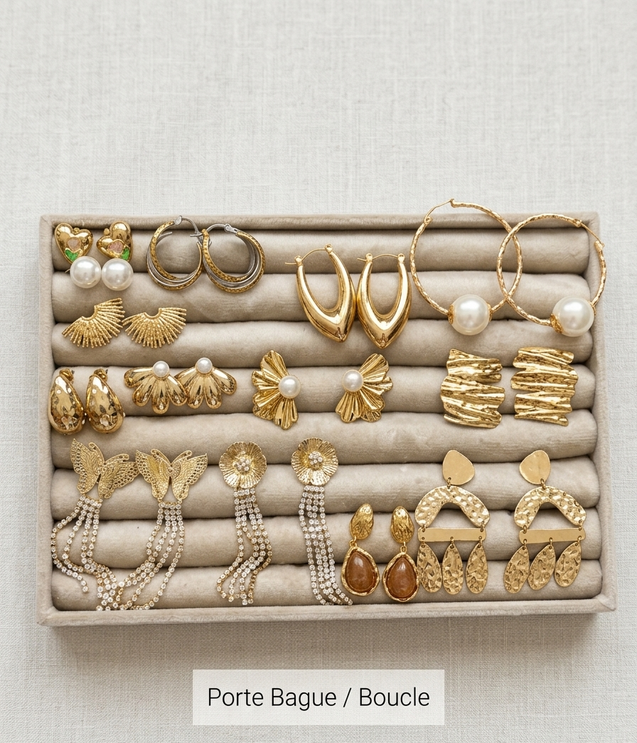 portebagues élégant pour un rangement chic et sécurisé de vos bijoux