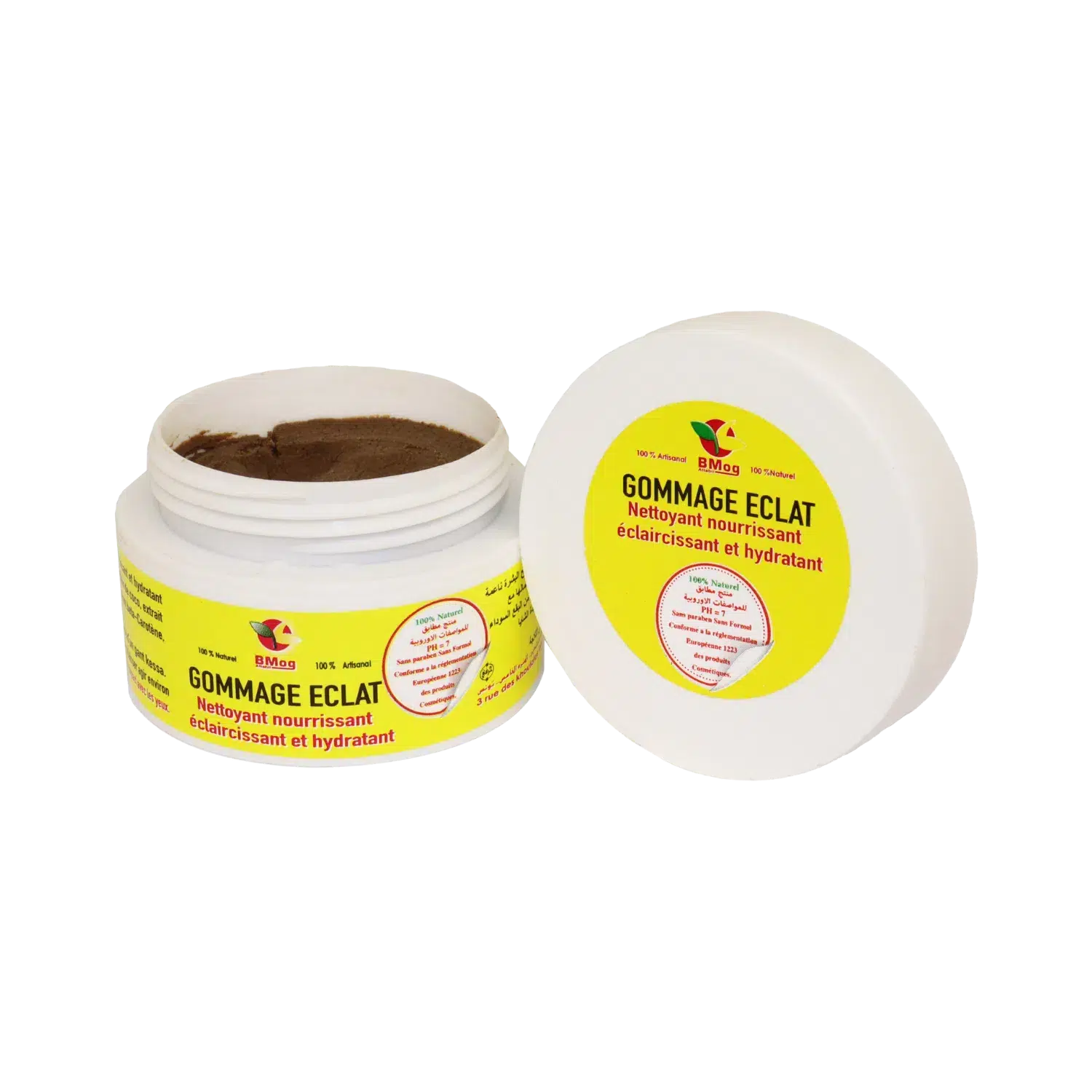 Gommage visage éclat instantané pour une peau radieuse et lisse