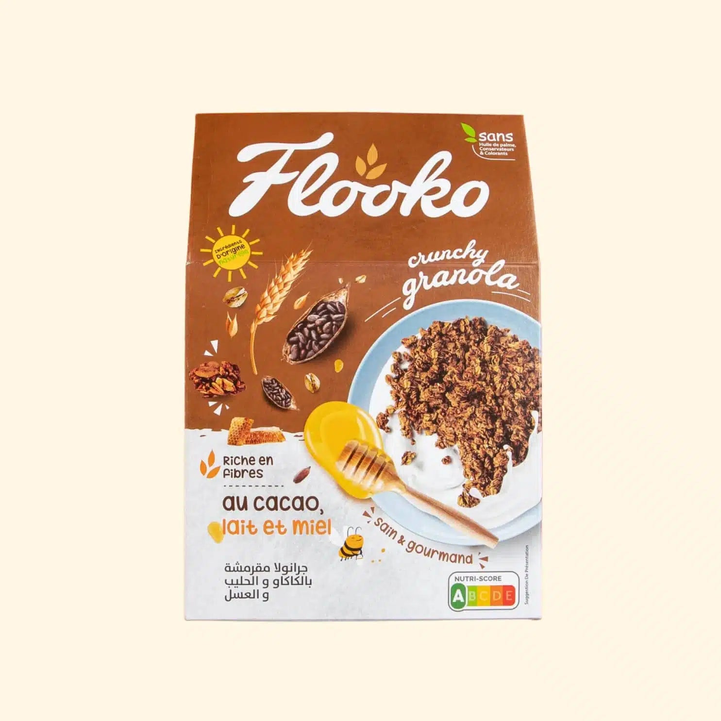 Crunchy Granola Healthy Au Cacao (300 g)