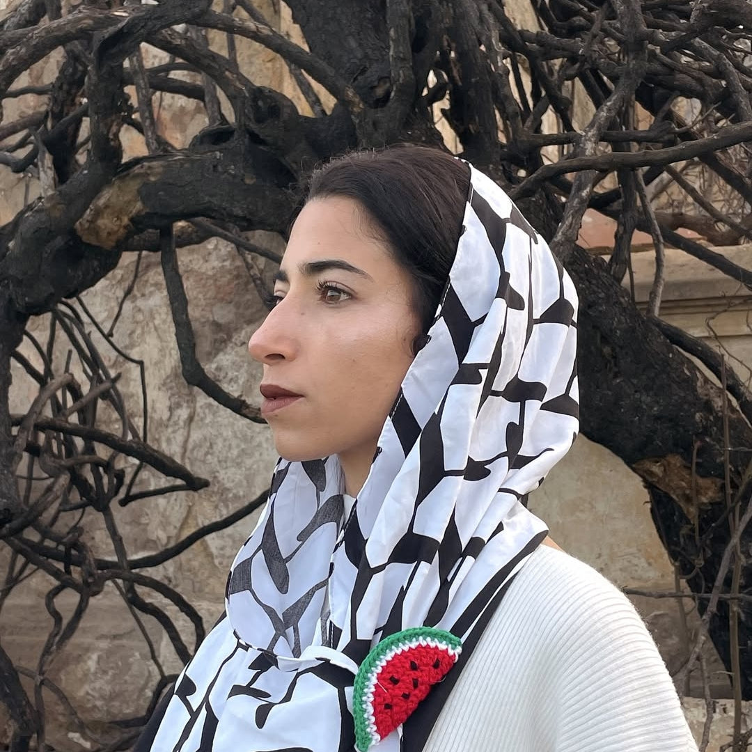 Hijab palestine en voile léger et confortable