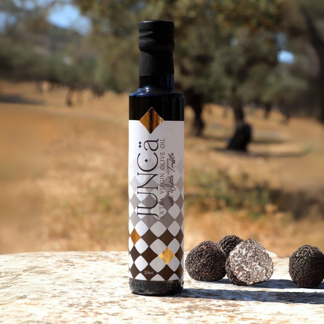 Flavored extra virgin olive oil – Orange, Basil, White Truffle