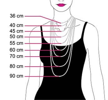 925 silver necklace with Herkimer Diamond pendant (45 cm)