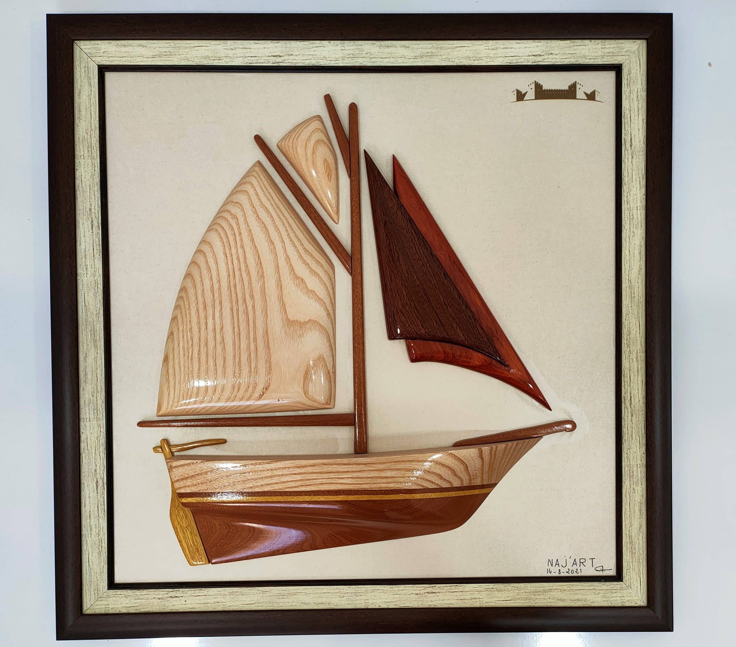 Tableau décoratif Galère a deux voiliers
