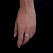 Bague minimaliste fait main en argent 925