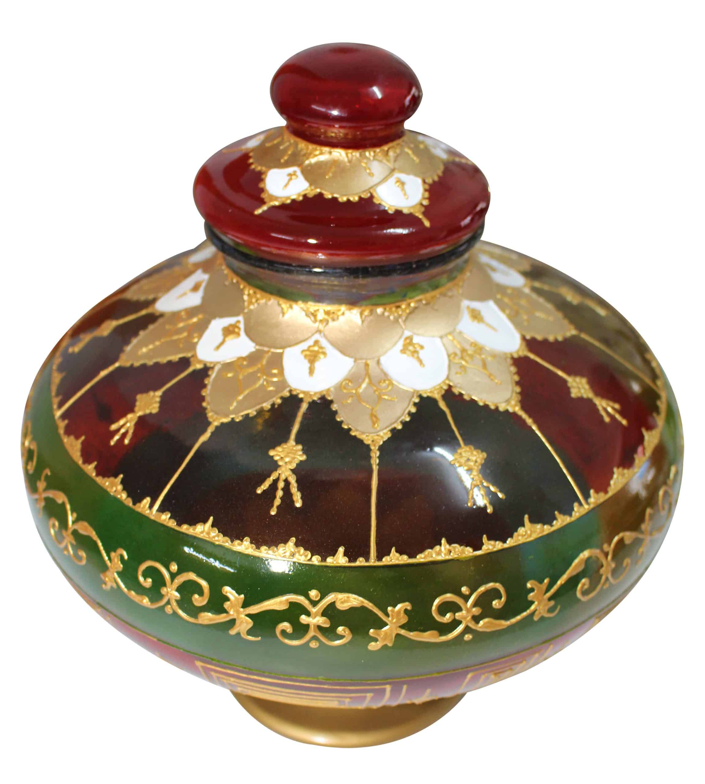 Bonbonnière Verre Soufflé Traditionnel