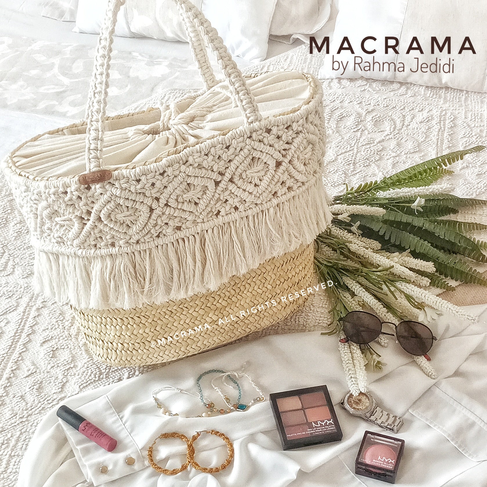 Sac Couffin Macramé
