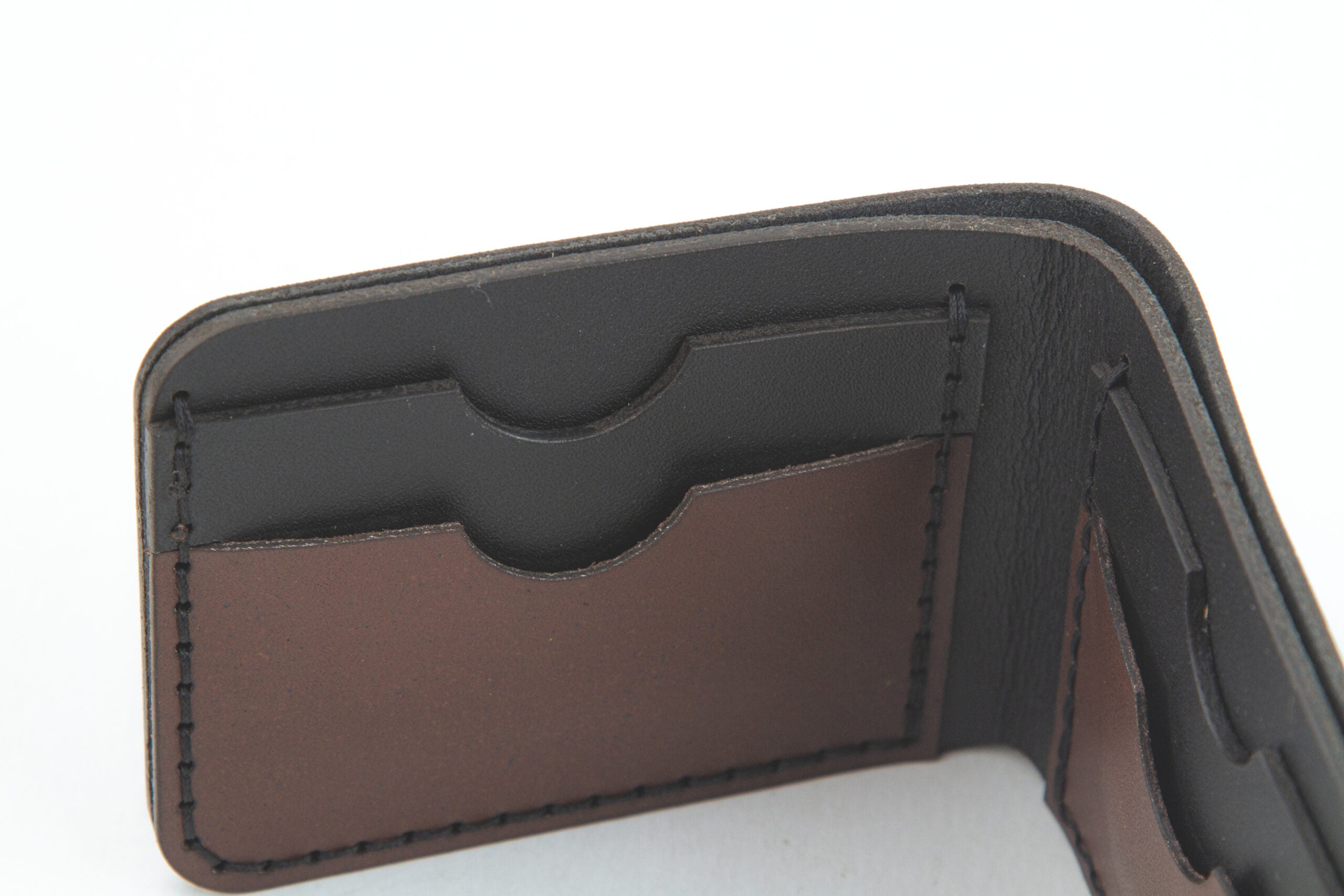 Portefeuille Bifold en Cuir 5 pochettes