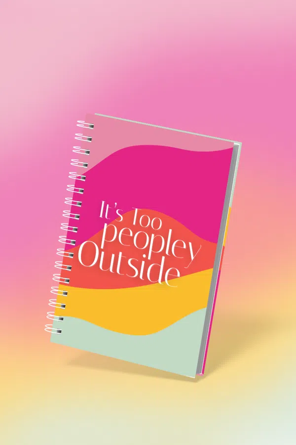 Carnet A5 Couverture Rigide - Introverti et Créatif