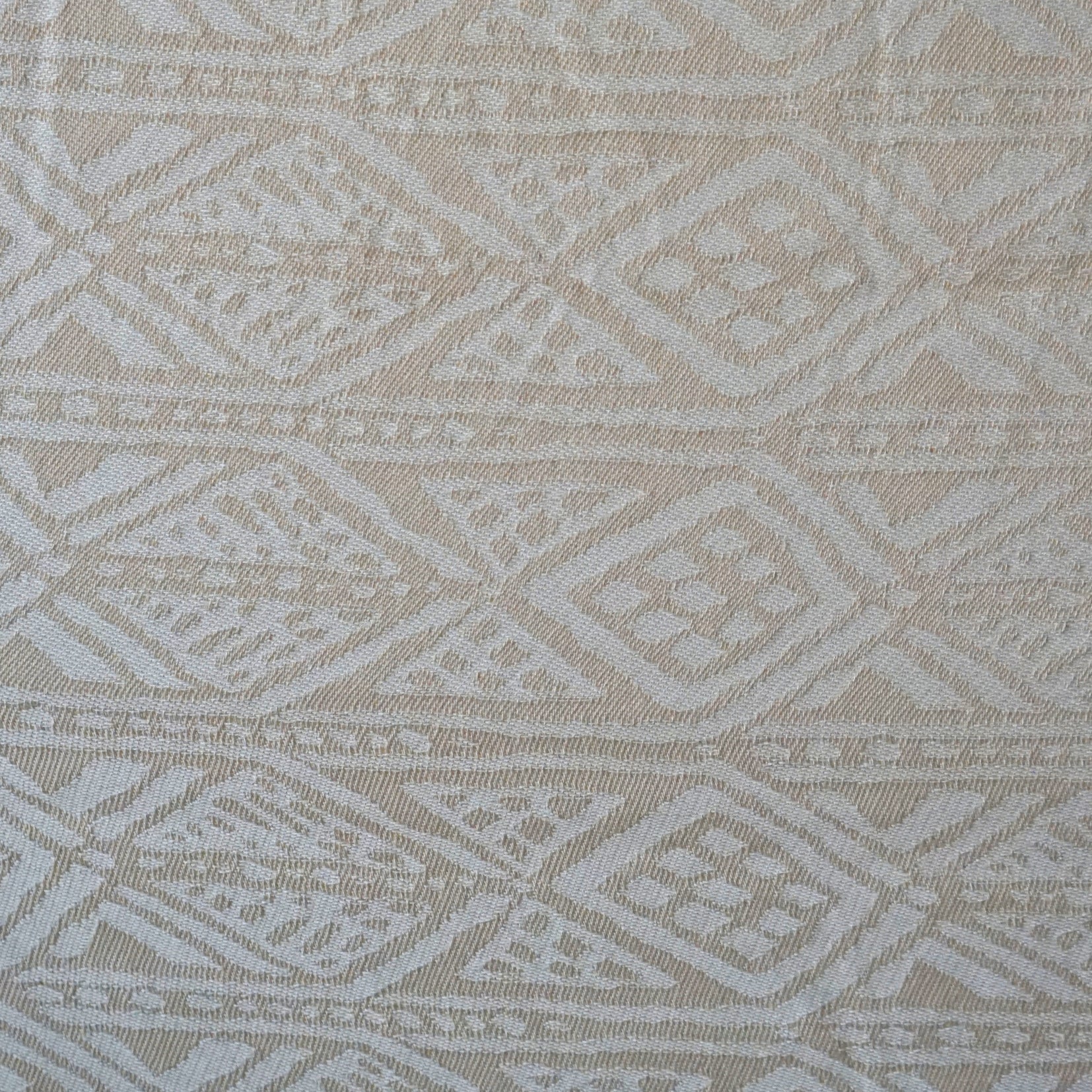 jeté jacquard haut de gamme en coton upcyclé (2 * 3m)