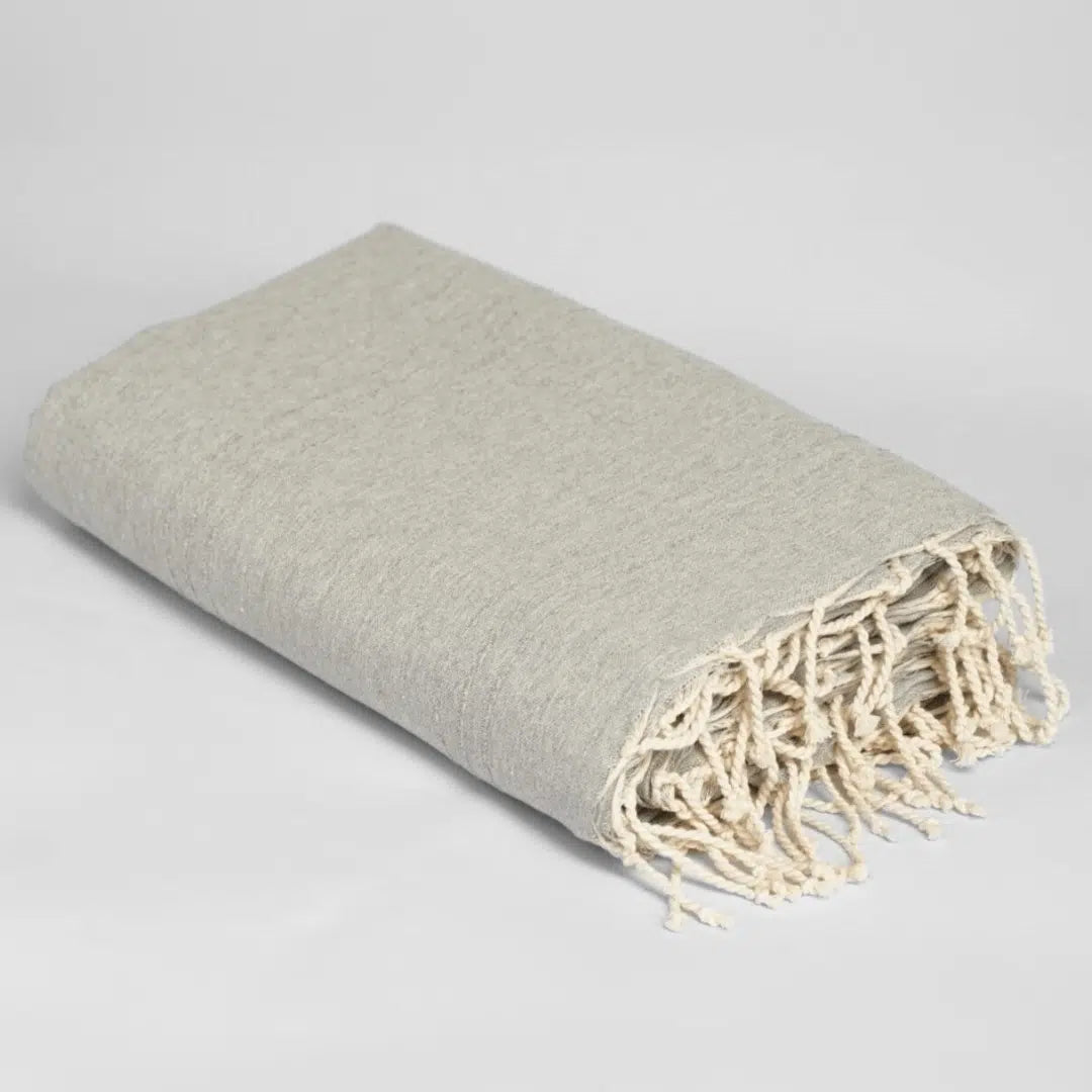 Jeté de Salon Élégant en Coton Doux - Confort Intemporel