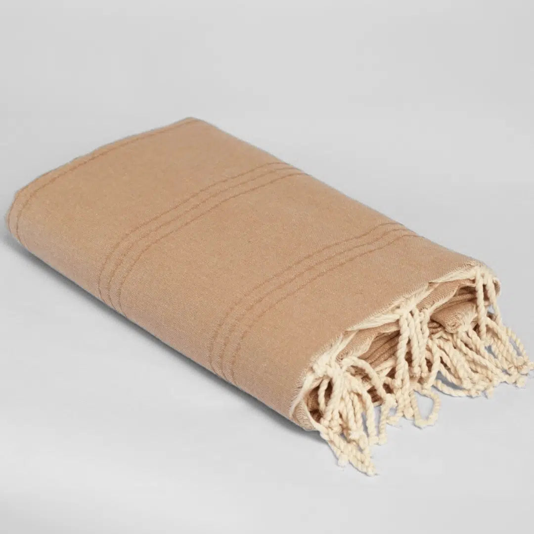 Jeté de Salon Élégant en Coton Doux - Confort Intemporel