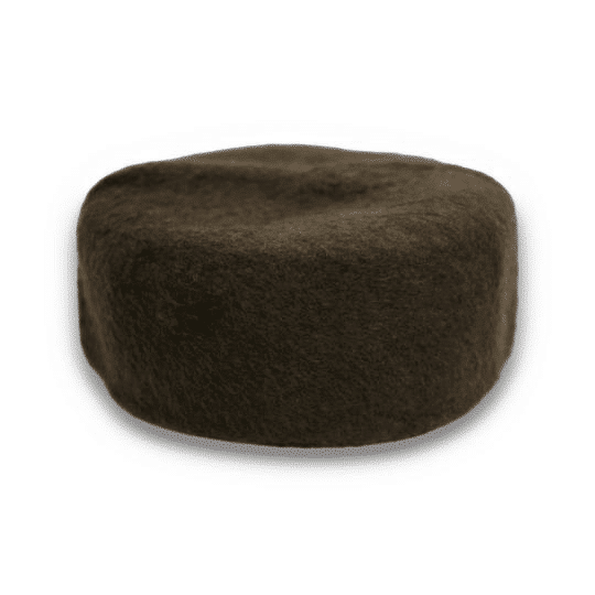 Chechia tunisienne marron en laine