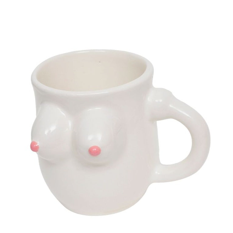 FOUFOUN® Mug Boobs White