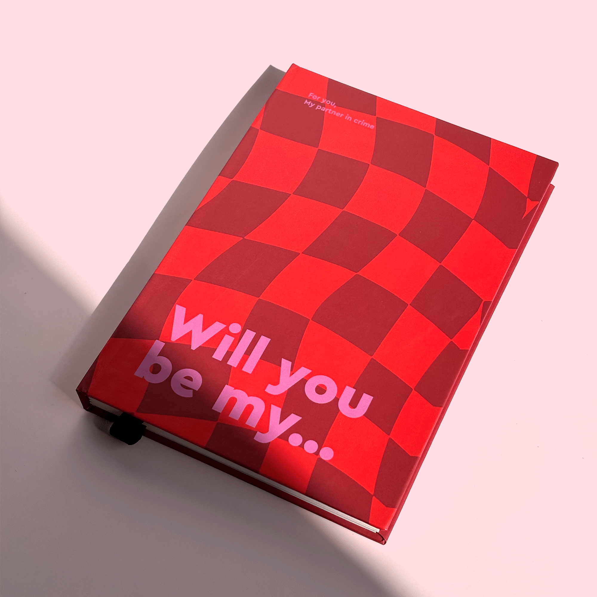 Coffret Cadeau "Saint-Valentin" message d'amour et notebook