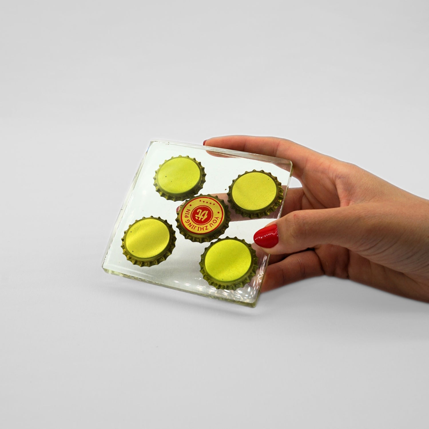 Pack de soustasses résine artisanales : Élégance et unicité