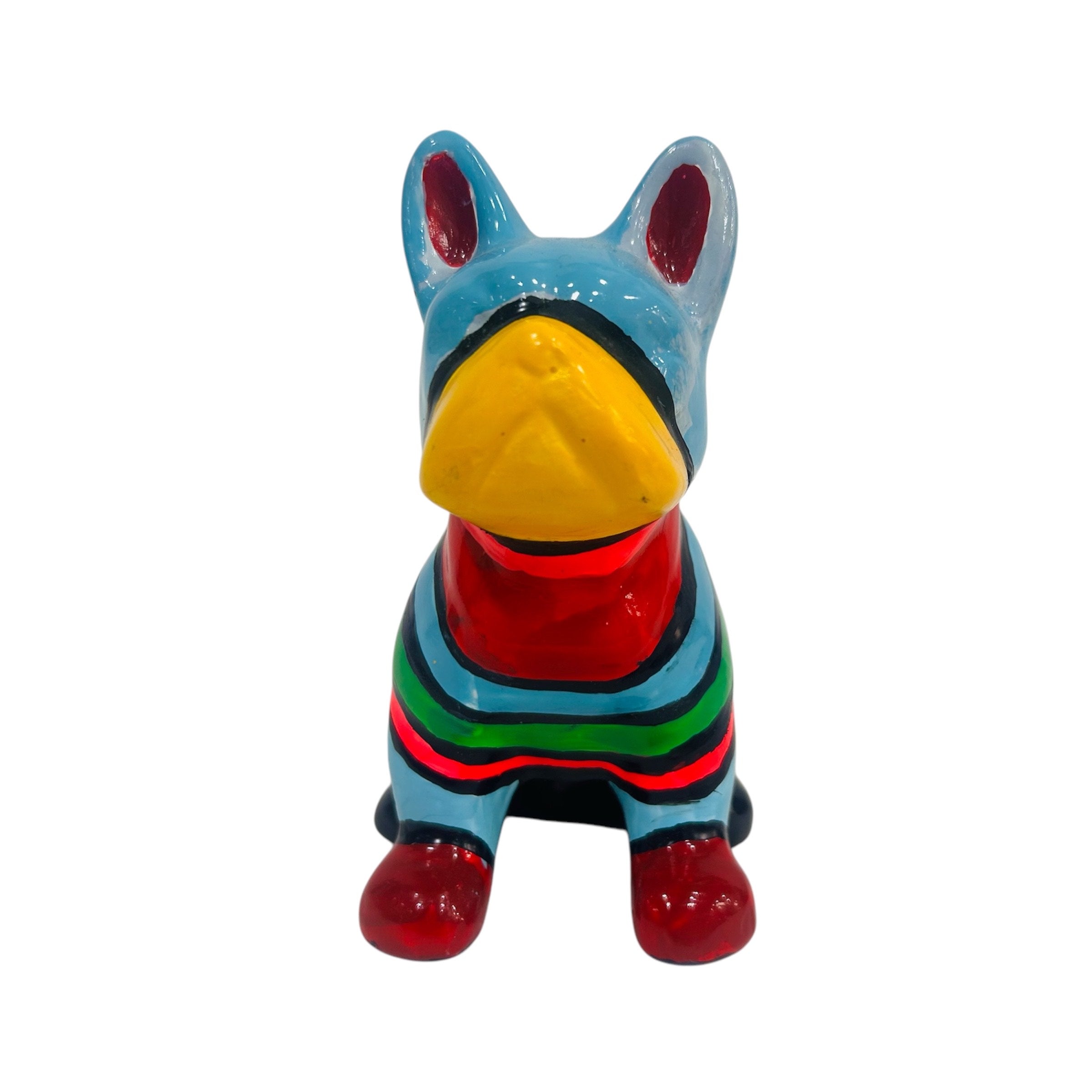 Statue décorative Bouledogue Pop Rainbow