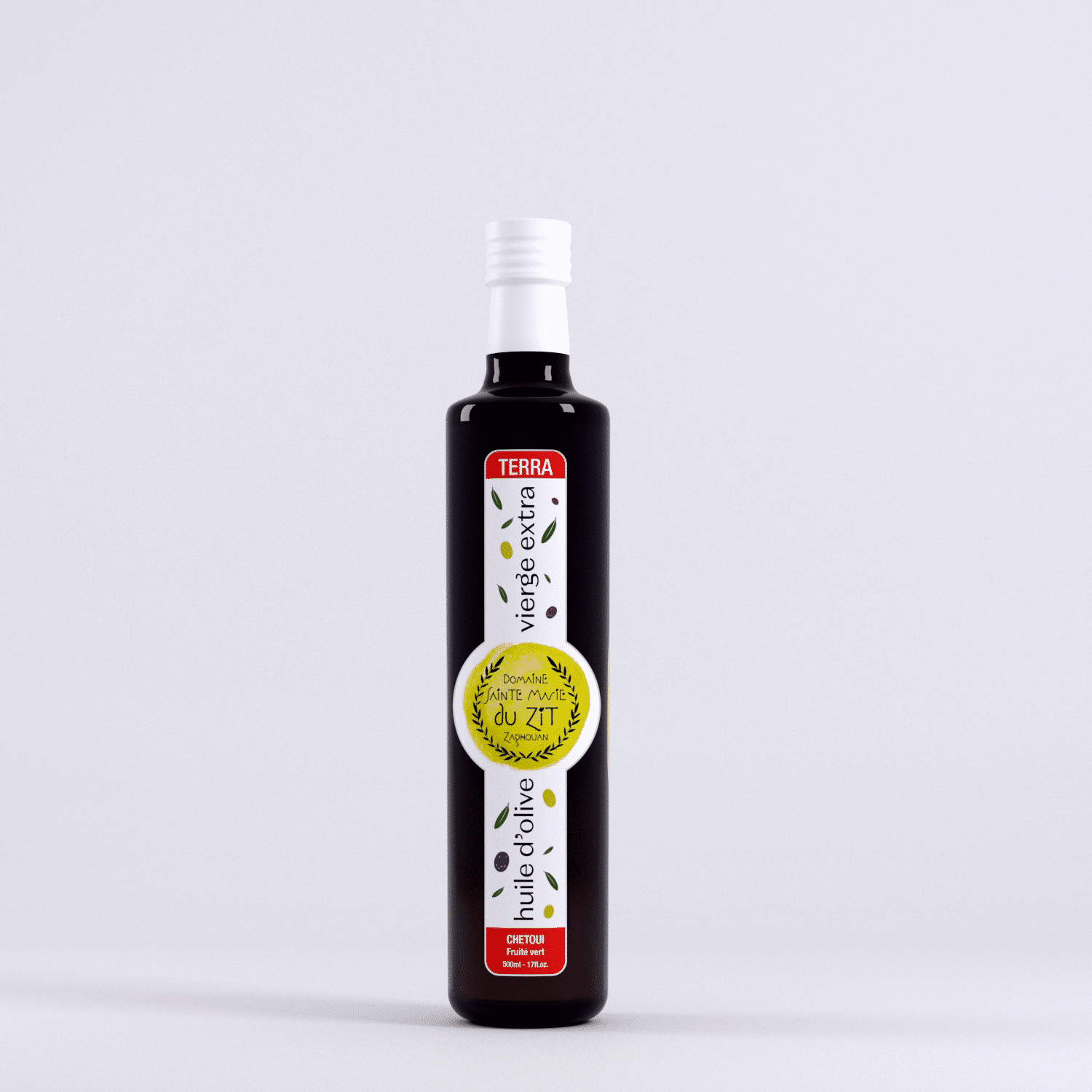 Bouteille huile d'olive vierge extra "Terra" (500ml)