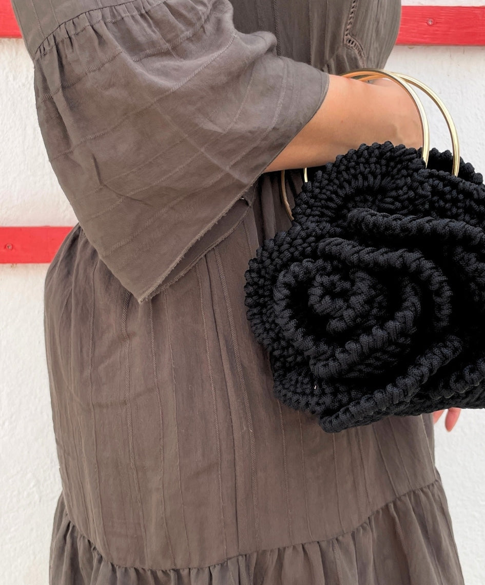 Sac Crochet Noir