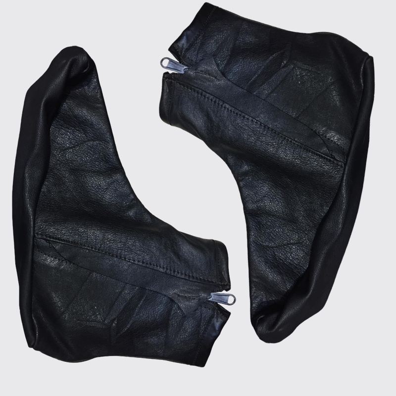 Chaussures pantoufles Islam en cuir