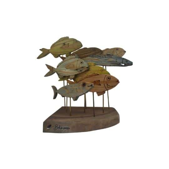 Decorative fish curio