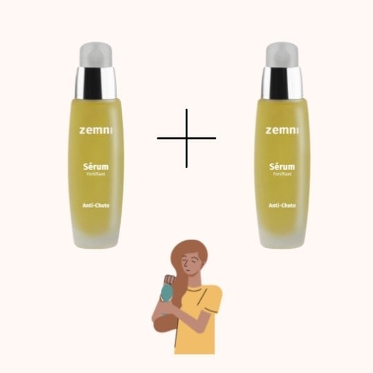 PACK SERUM FORTIFIANT ANTI CHUTES CHEVEUX / BIO - artisanat Tunisien fait main | ILEYCOM