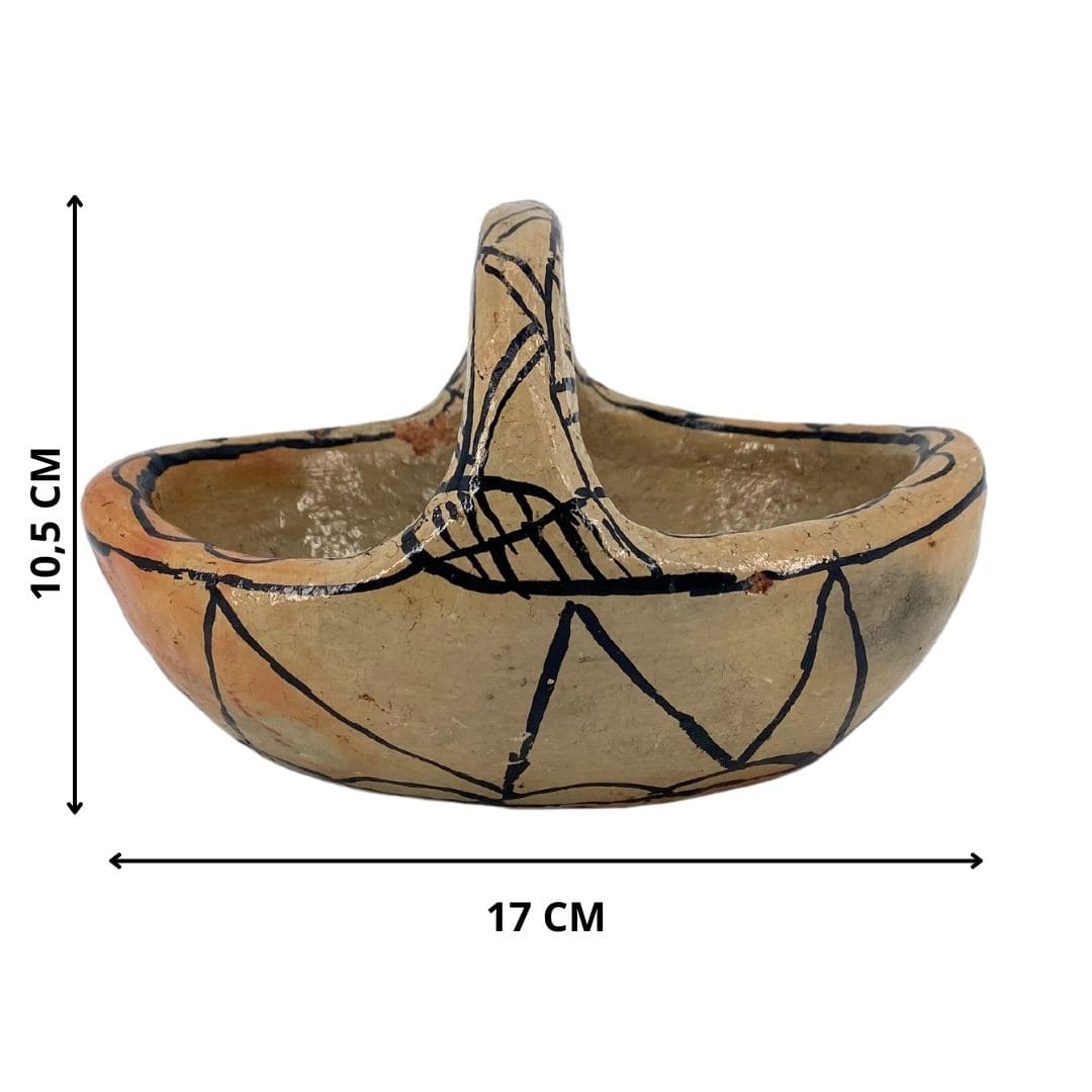 Handmade Ceramic Basket "Sejnania"